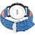 Radius Analog Blue Strap Round Dial Men's Watch