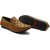 Zipx Men'S Tan Loafers