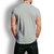 100 Cotton Grey Round Neck T-shirt For Men By InkMyTale (Khula Sand )