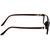 HRINKAR Black Rectangle and Square Bifocal and Single Vision Latest Optical Spectacle Chasama Frame - HFRM-BK-BWN-15.