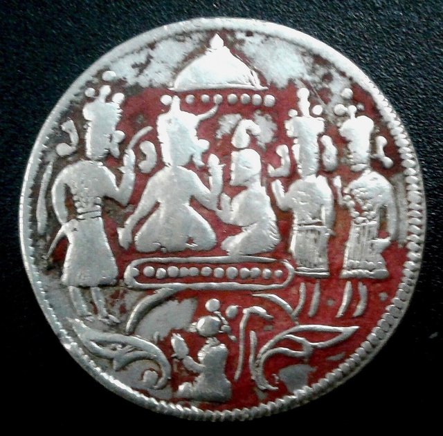 Buy ANCIENT INDIA RAM TANKA (RAM DARBAR) TOKEN SILVER COIN 1740 VERY ...