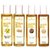 Park Daniel Premium Castor oil Olive Oil and Sesame oil and Sweet Almond oil Combo of 4 bottles of 100 ml(400ml)