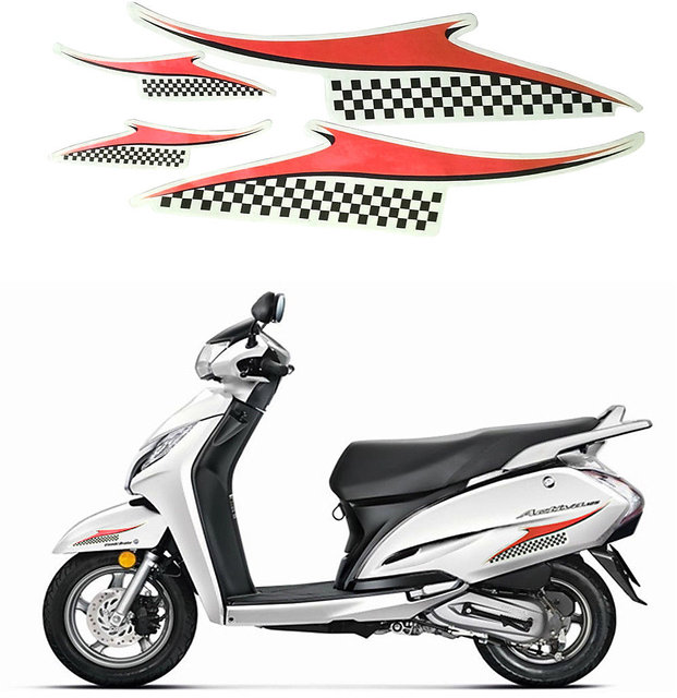 Honda Activa Stickering Models Scooter Stickers For Scooty Just Rider ...