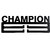 FITIZEN Champion 18 Double Loop Medal Hanger