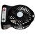 Futaba Mini Rechargeable Portable Fan - Black