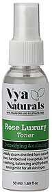 Rose Luxury Face Toner for detoxifying and calming (50ml).