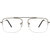 Zyaden Half Rim Rectangular Eyewear Frame 510