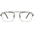 Zyaden Half Rim Rectangular Eyewear Frame 517