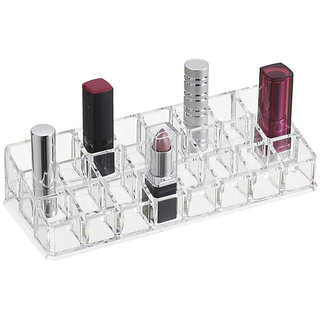 24 pcs Lipstick Holder Stand Shelf Vanity