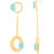 TARUSA Brass Fashionable Dangle Earring  For Women