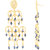 TARUSA Brass Fashionable Chandelier Earring  For Women