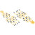 TARUSA Brass Fashionable Chandelier Earring  For Women