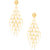 TARUSA Brass Fashionable Chandelier Earring  For Women