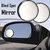Car Blind Spot Side Rear View Mirror Black Corner