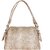 TARUSA Light Coffee Faux Leather Animal Texture Handbag For Women's