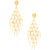 TARUSA Brass Fashionable Chandelier Earring  For Women