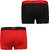 Solo Mens Modern Grip Short Trunk Cotton Stretch Ultra Soft Classic Boxer Brief (Pack of 2).