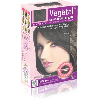 Vegetal Bio Colour Soft Black 50gm