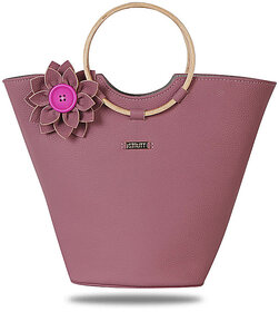 Pink Ring Handbag By Strutt.