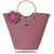 Pink Ring Handbag By Strutt.
