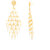 TARUSA Brass Fashionable Chandelier Earring  For Women