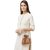 TARUSA Beige Brocade Material Indian Pattern Potli For Women's