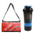 Snipper Combo of Sport Bag Red And Blue Spider Shaker Gym  Fitness Kit