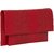 TARUSA Red PU Material Animal Texture Clutch For Women's