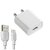 S4 2Amp Fast Charger Compatible with All Smartphones (White)