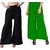 Riya Causal  Green and Black Palazzo pant for women