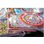 Rangoli Stickers Round 1 pc. (23.5 cm diameter) - Assorted Designs