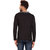 Pause Men's Black Cowl Neck Full Sleeve T-Shirt