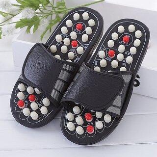 ACUPRESSURE PADUKA/SLIPPER SPRING SLIPPER ACUPRESSURE  MAGNETIC FULL BODY MASSAGE FOOT CARE YOGA PADUKA  MASSAGER
