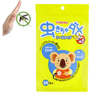 Insect Repellent Patch by Wakodo (24 Pcs Pack) - Made in JAPAN.