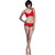 Oh! Gorgeous Embraceable Red Bra Set.