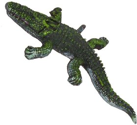 COLOURFUL AQUARIUM  Aquarium Fish Tank Submersible Resin Ornament Decoration Toys #BA-009 Crocodile