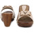 Fiteh Women's Beige Wedges Heels
