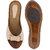 Fiteh Women's Beige Wedges Heels