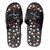 GIABELLA Spring Acupressure and Magnetic Therapy Accu Paduka Slippers for Full Body Blood Circulation Natural Leg Foot M