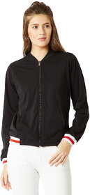 Miss Chase Black On It First Ribbed Jacket