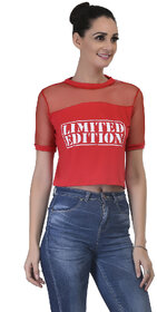 Vivient Women Red Limited Edition Top - DIV-TEE-33
