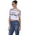 Vivient Women White Hot Mess Top - DIV-TEE-36