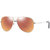 Parim Golden Polarized Aviator Unisex Sunglasses