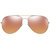 Parim Golden Polarized Aviator Unisex Sunglasses