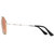 Parim Golden Polarized Aviator Unisex Sunglasses