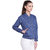 Texco Woman Blue Winter Stylish Bomber Jacket