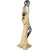 Joymart Polyresin Dancing Lady with Ball Figurine (13 cm x 8 cm x 27 cm, Cream)