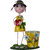 Joymart Metal Yellow Flower Pot (Yellow, HK201A)