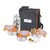 Rema - Stainless Steel Lunch Box Set with 3 Steel Containers + 800ml Steel Bottle + 1 Plastic Container + Bag