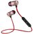 Magnetic In Ear Wireless Earphones With Mic (Multicolor- Red/Black)
